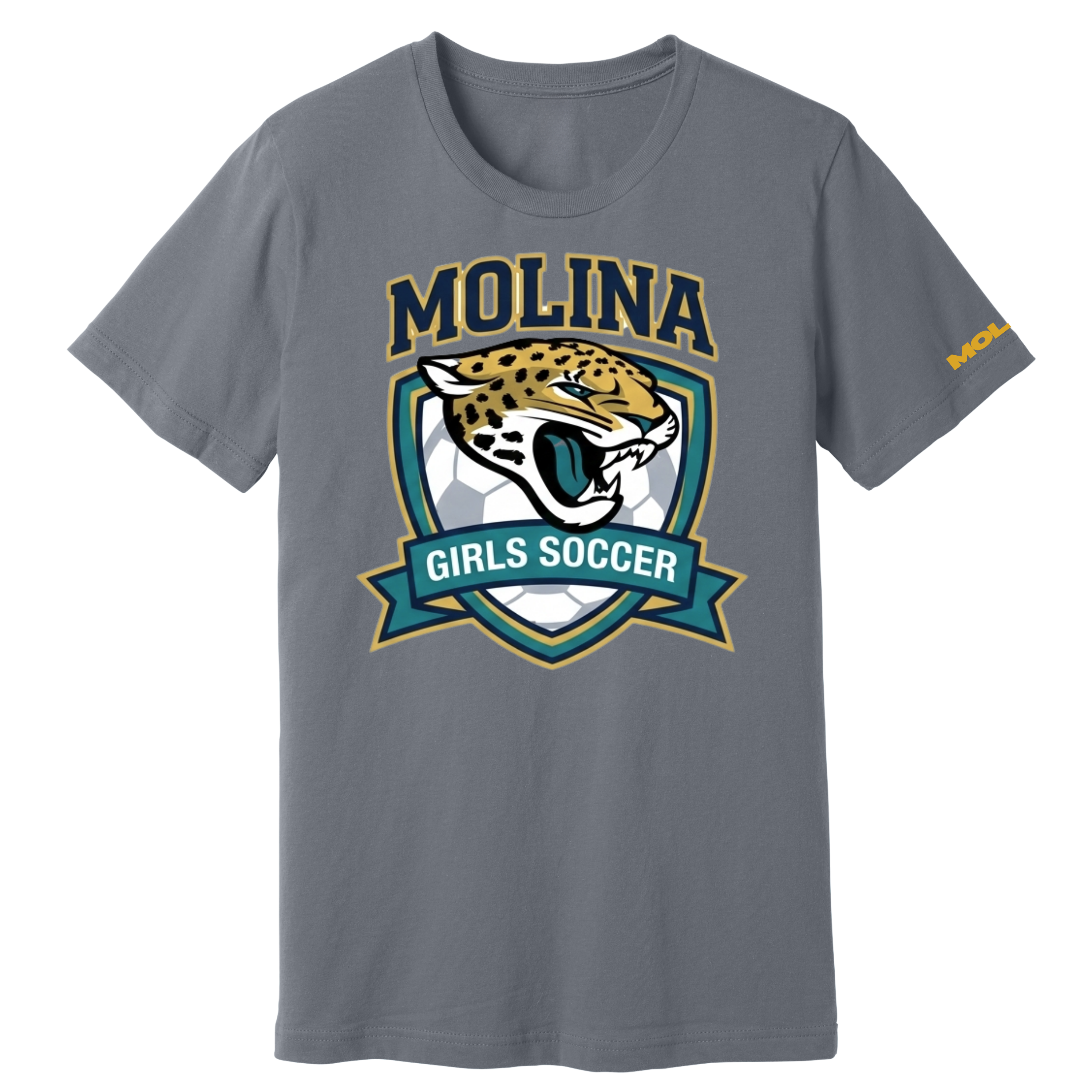 Dallas Molina Girls Soccer - Ballin’ Badge Tee