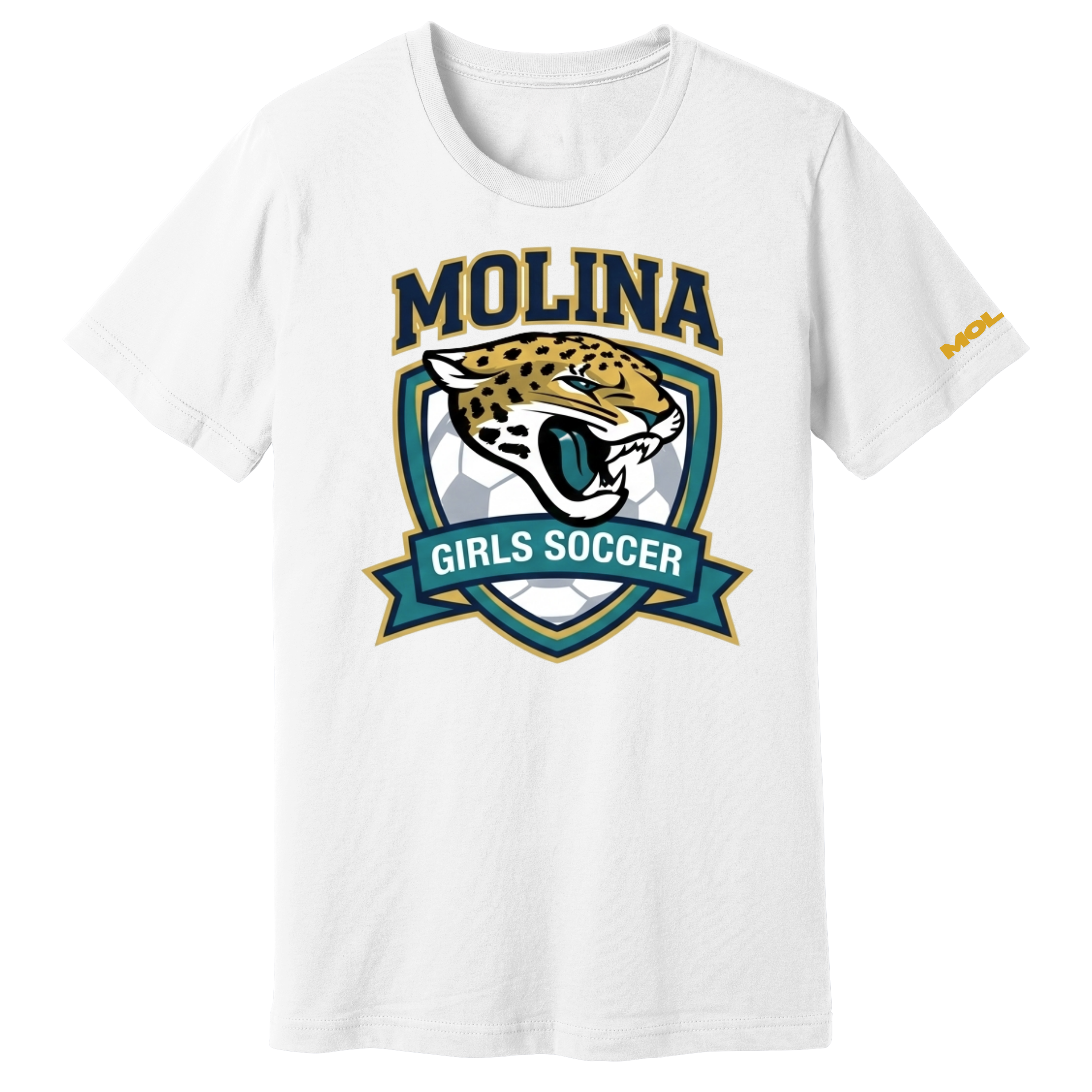 Dallas Molina Girls Soccer - Ballin’ Badge Tee