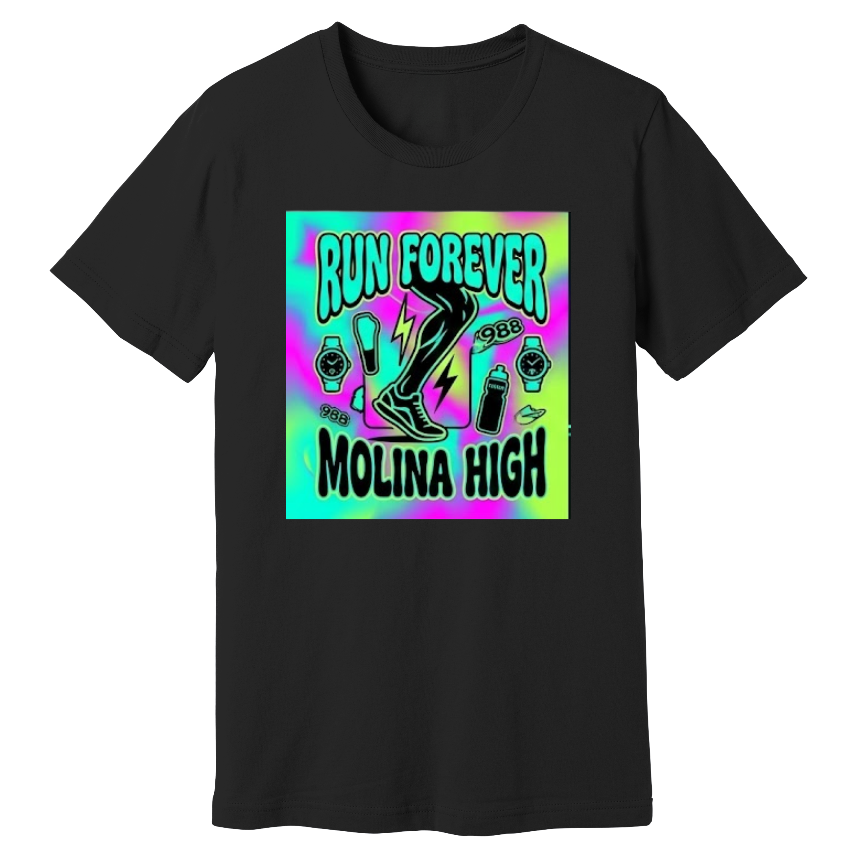 Dallas Molina Cross Country - Retro Tee