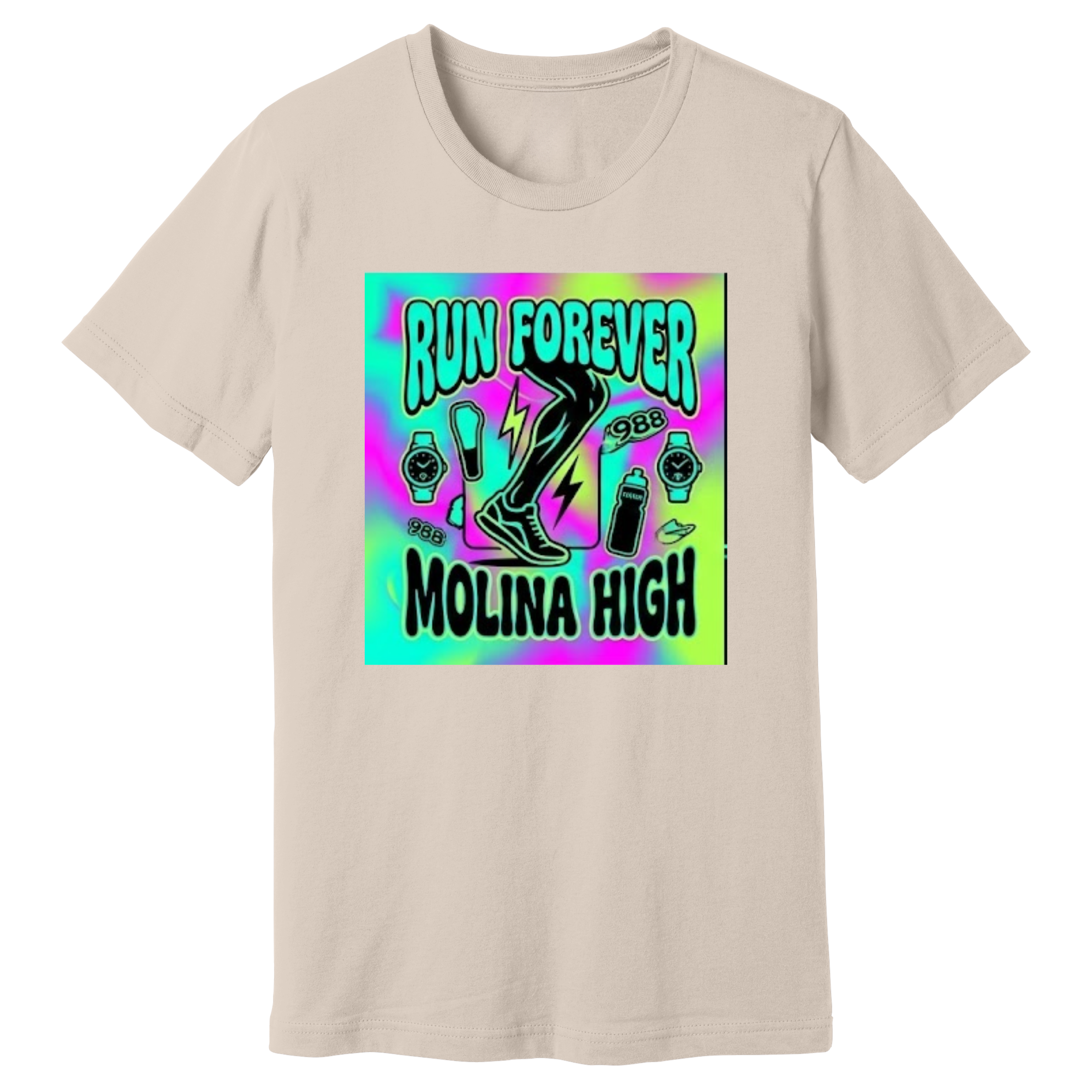 Dallas Molina Cross Country - Retro Tee