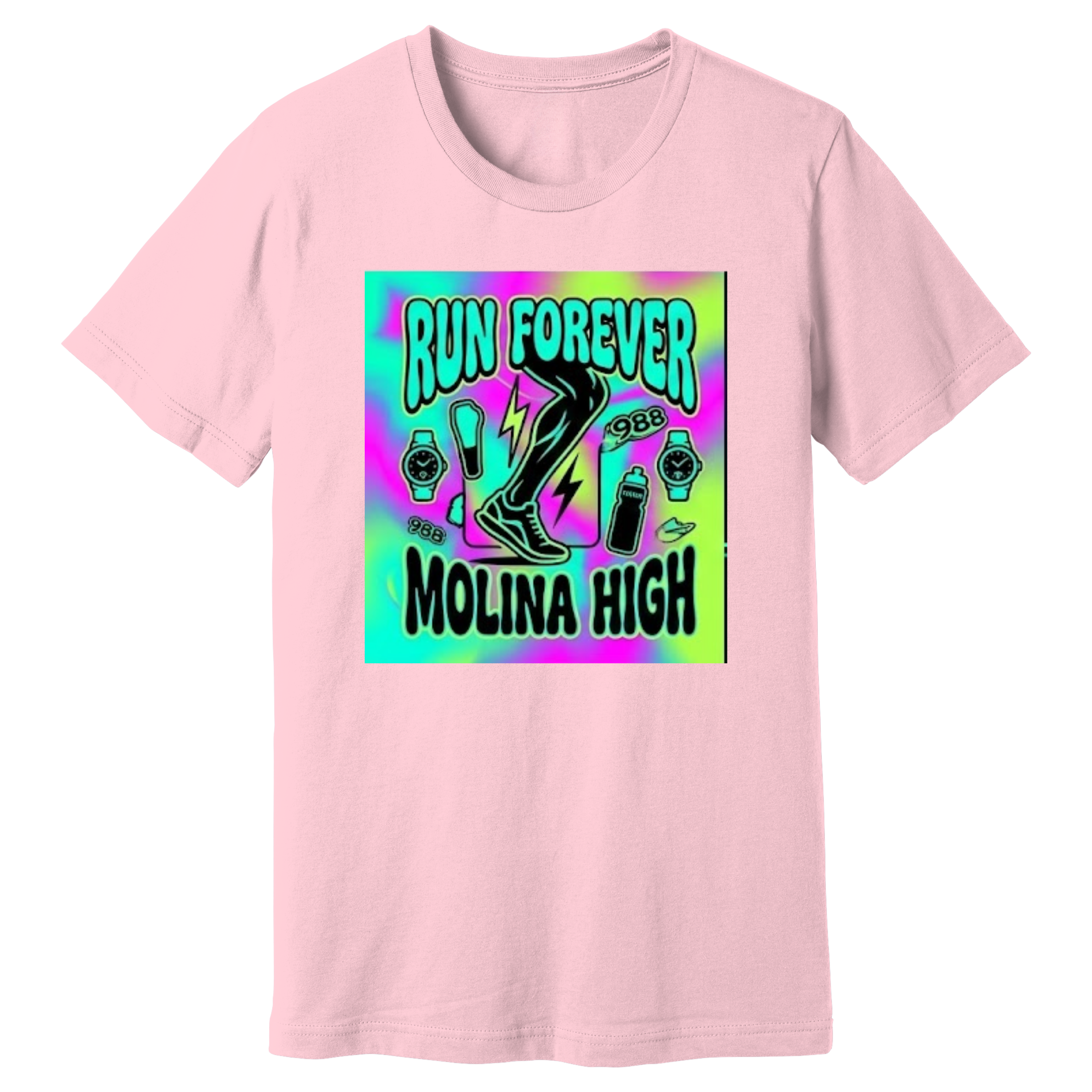 Dallas Molina Cross Country - Retro Tee