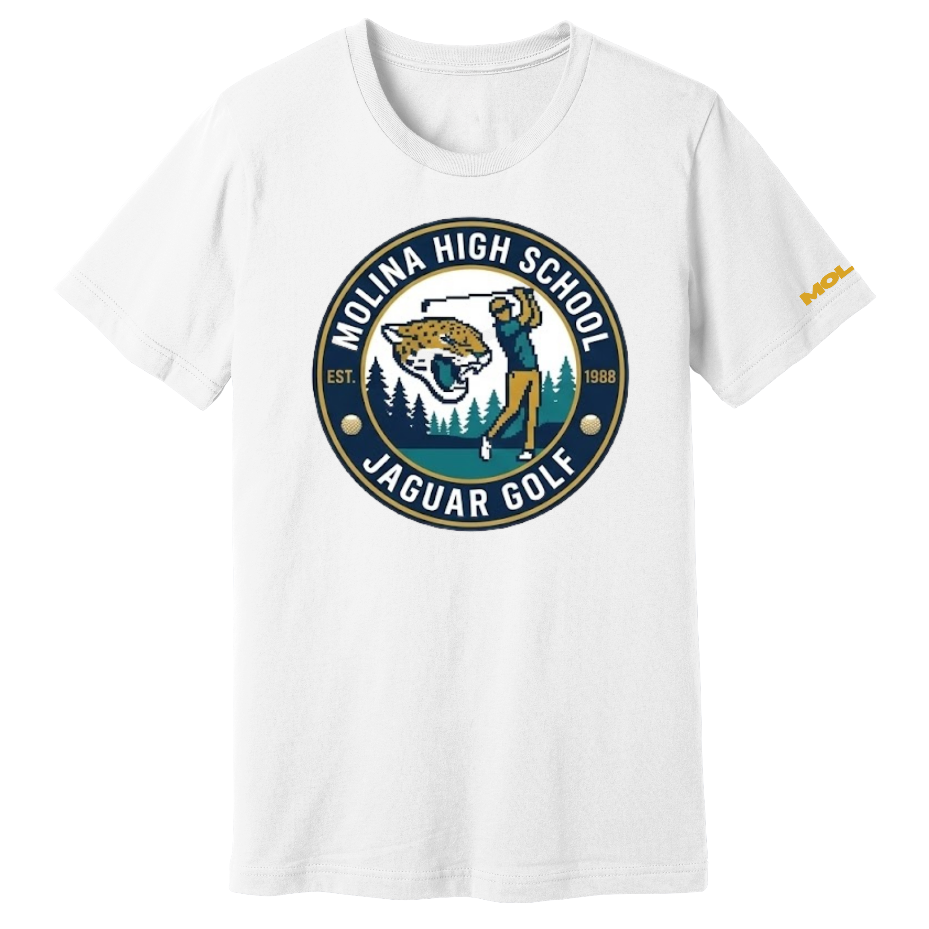 Dallas Molina Golf - Retro Gamer Tee
