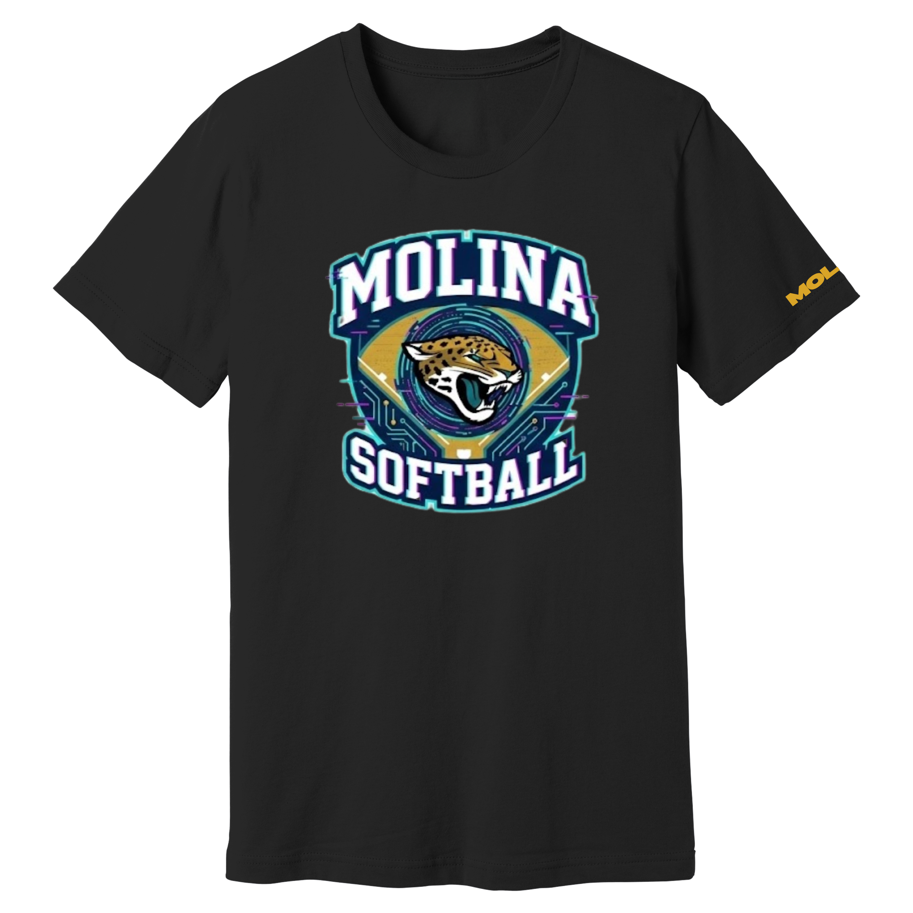 Dallas Molina Softball - Cyber Tee