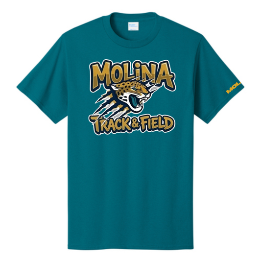 Dallas Molina Track & Field - Retro Jag Tee