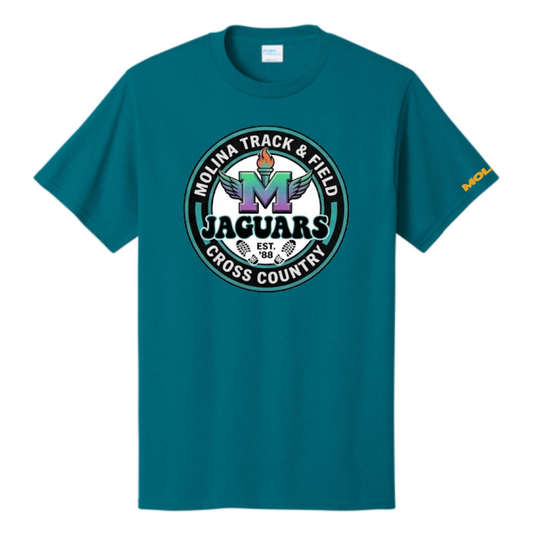 Dallas Molina Track & Field - Winged Jag Tee