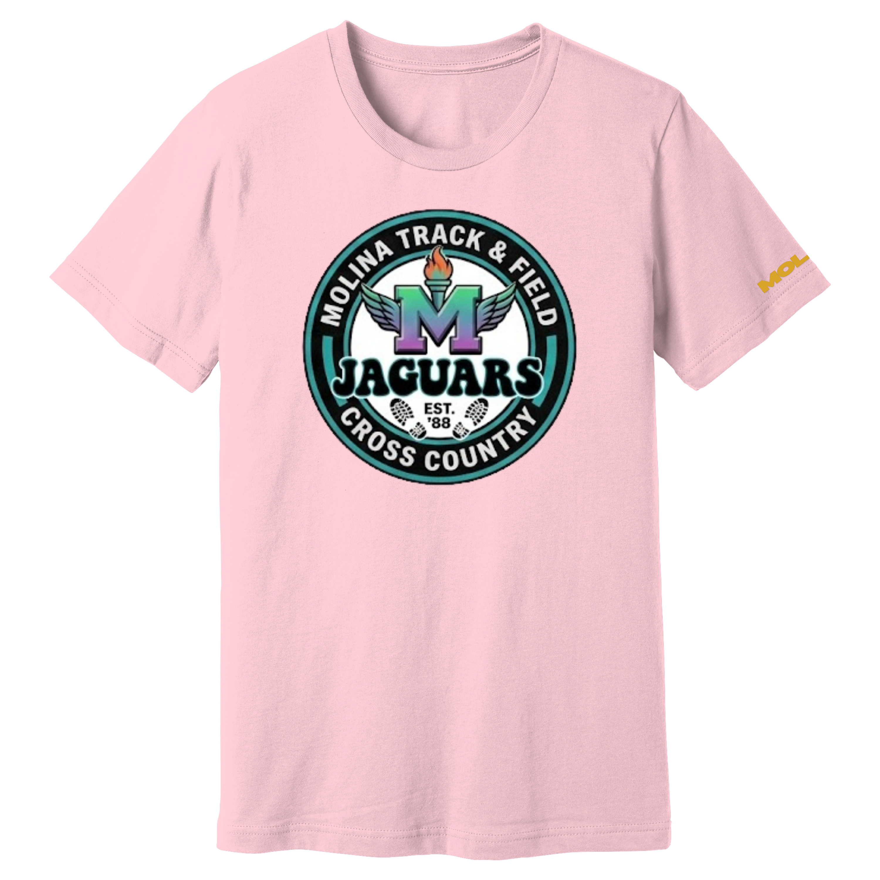 Dallas Molina Track & Field - Winged Jag Tee