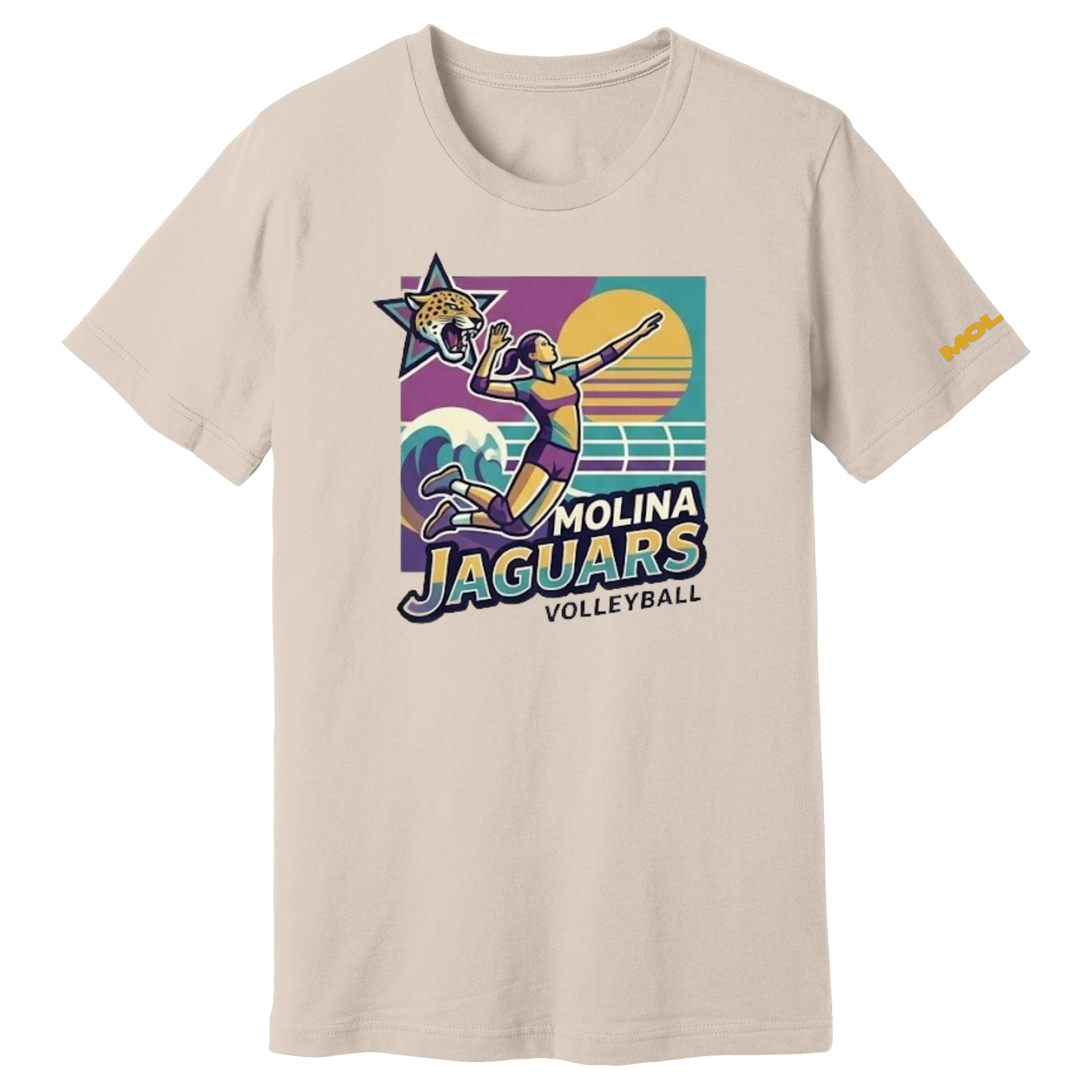 Dallas Molina Volleyball - Street Art Tee
