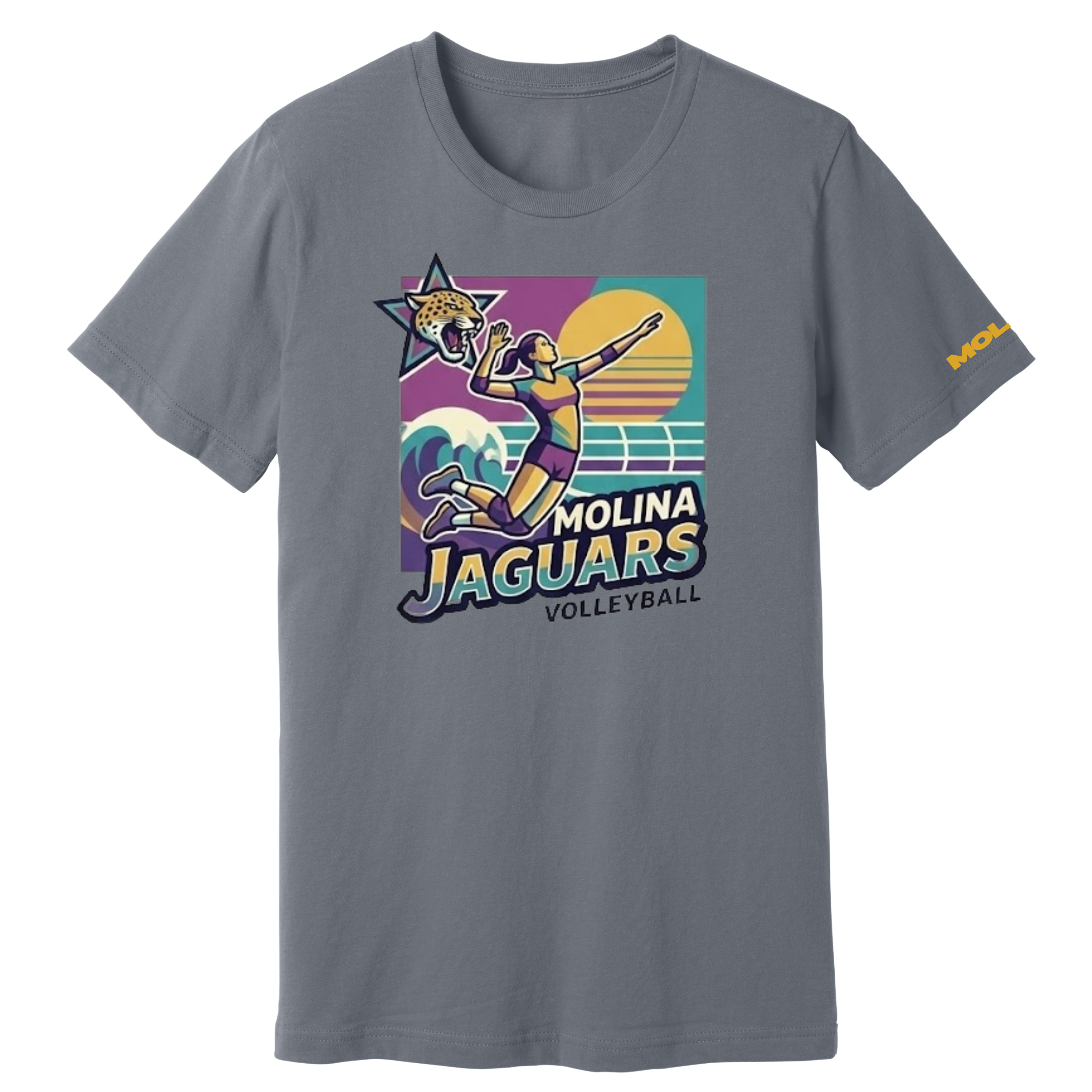 Dallas Molina Volleyball - Street Art Tee