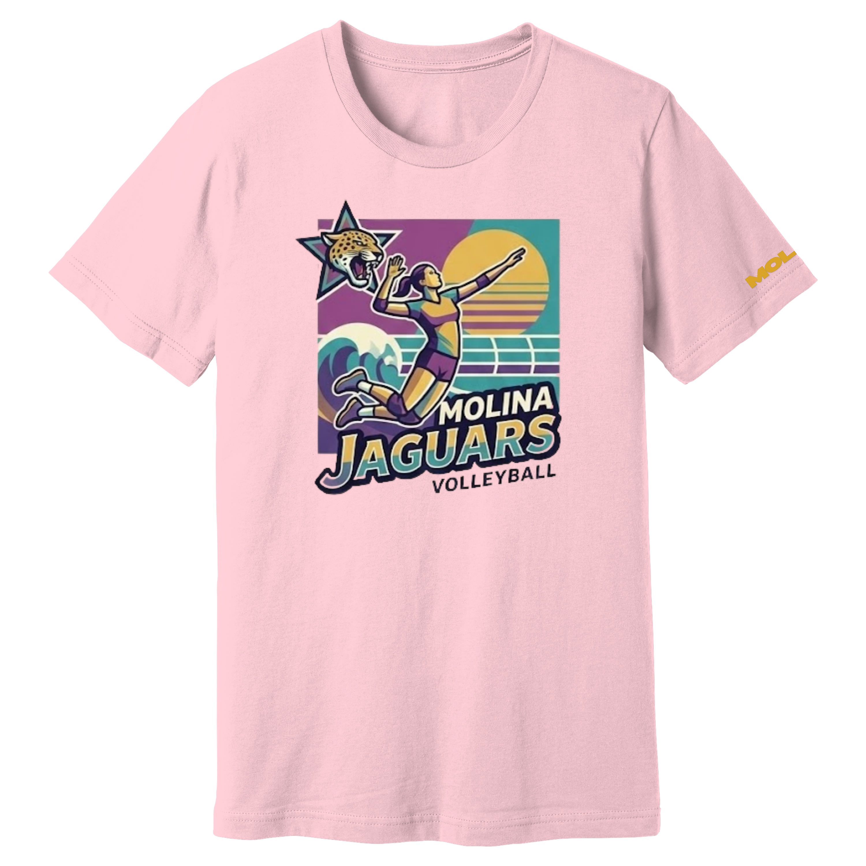 Dallas Molina Volleyball - Street Art Tee