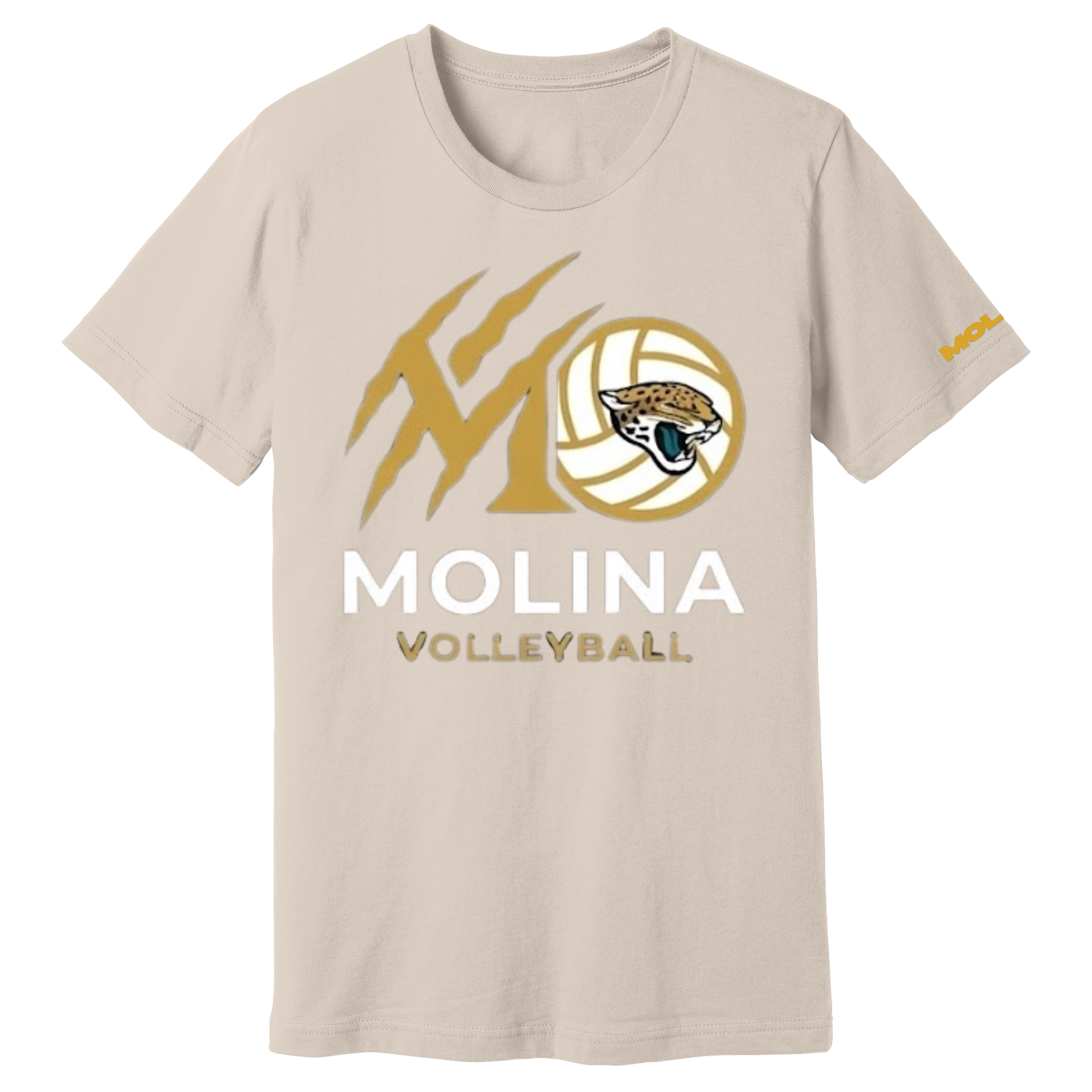 Dallas Molina Volleyball - Golden Spike Tee