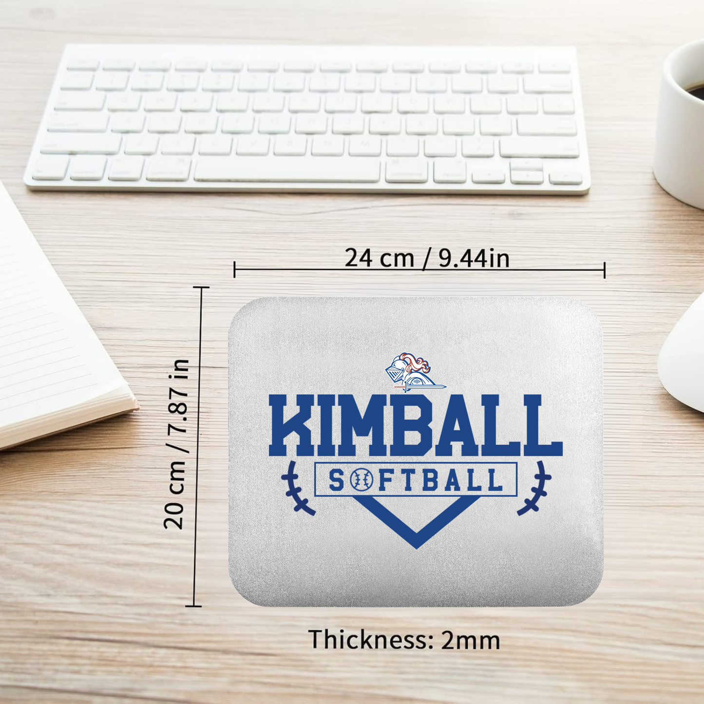 Dallas Kimball Softball - Diamond Mouse Pad