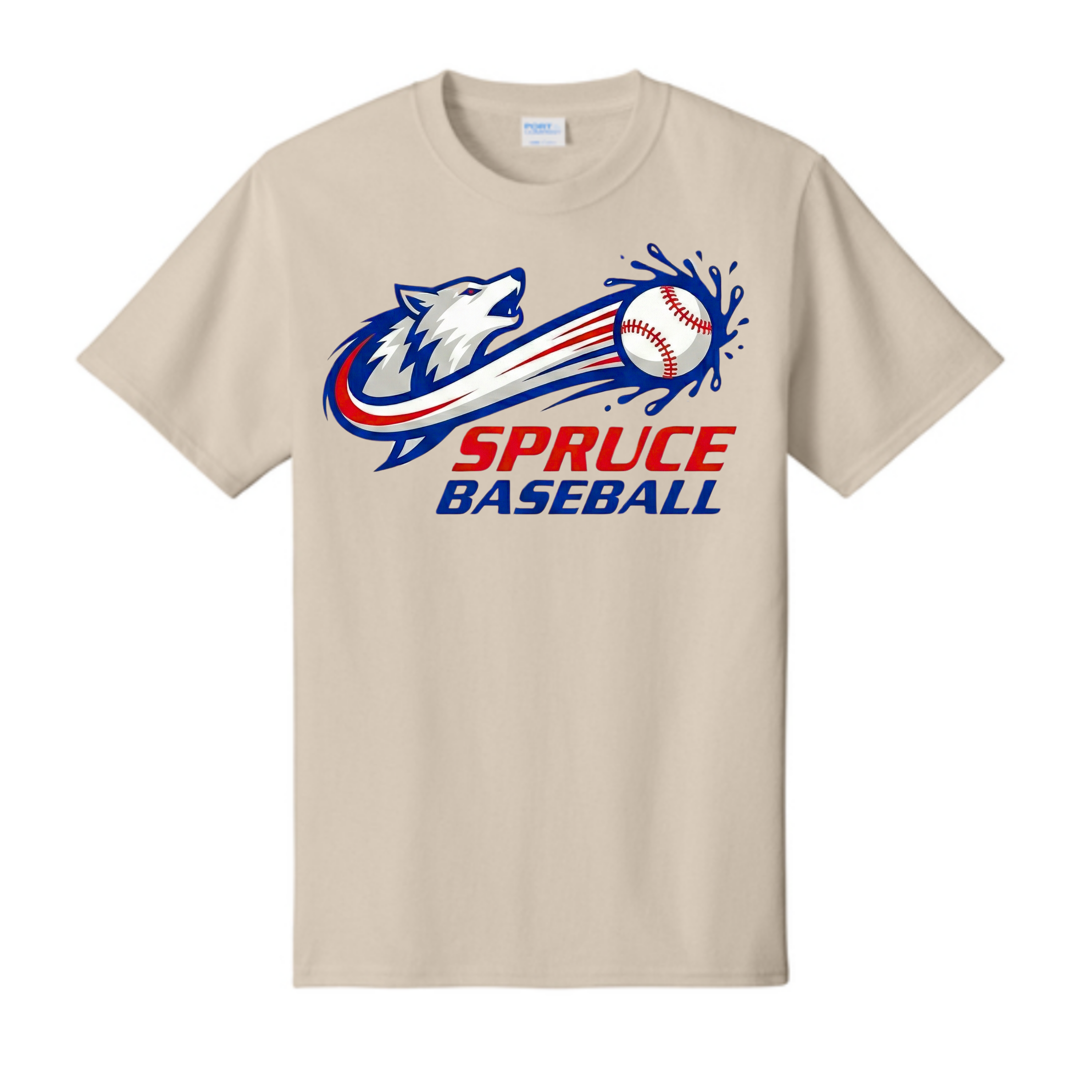 Dallas Spruce Baseball - Home Run Howl Tee