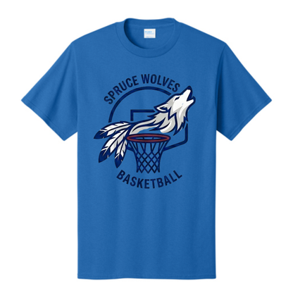 Dallas Spruce Basketball - Dunk Soemthin' Tee