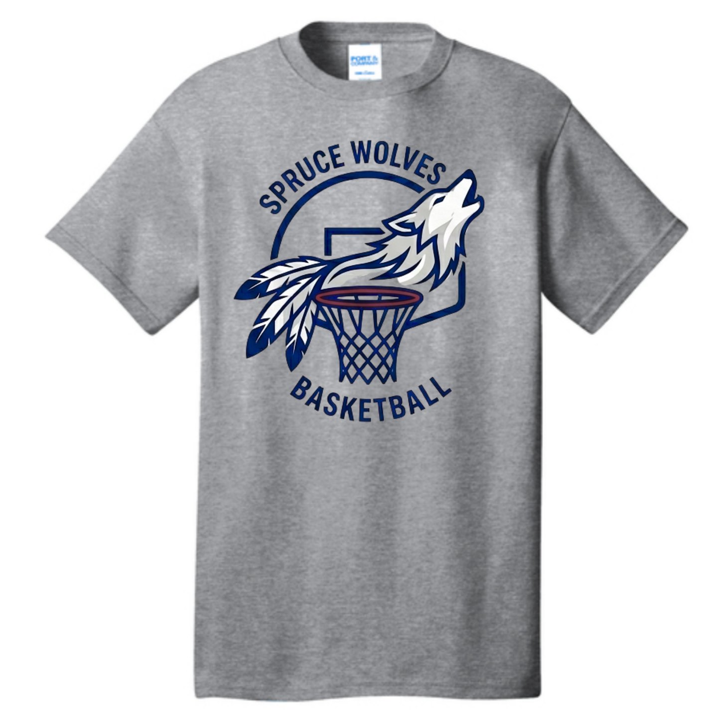 Dallas Spruce Basketball - Dunk Soemthin' Tee