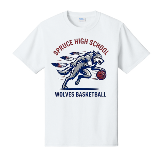 Dallas Spruce Basketball - Fast Break Tee