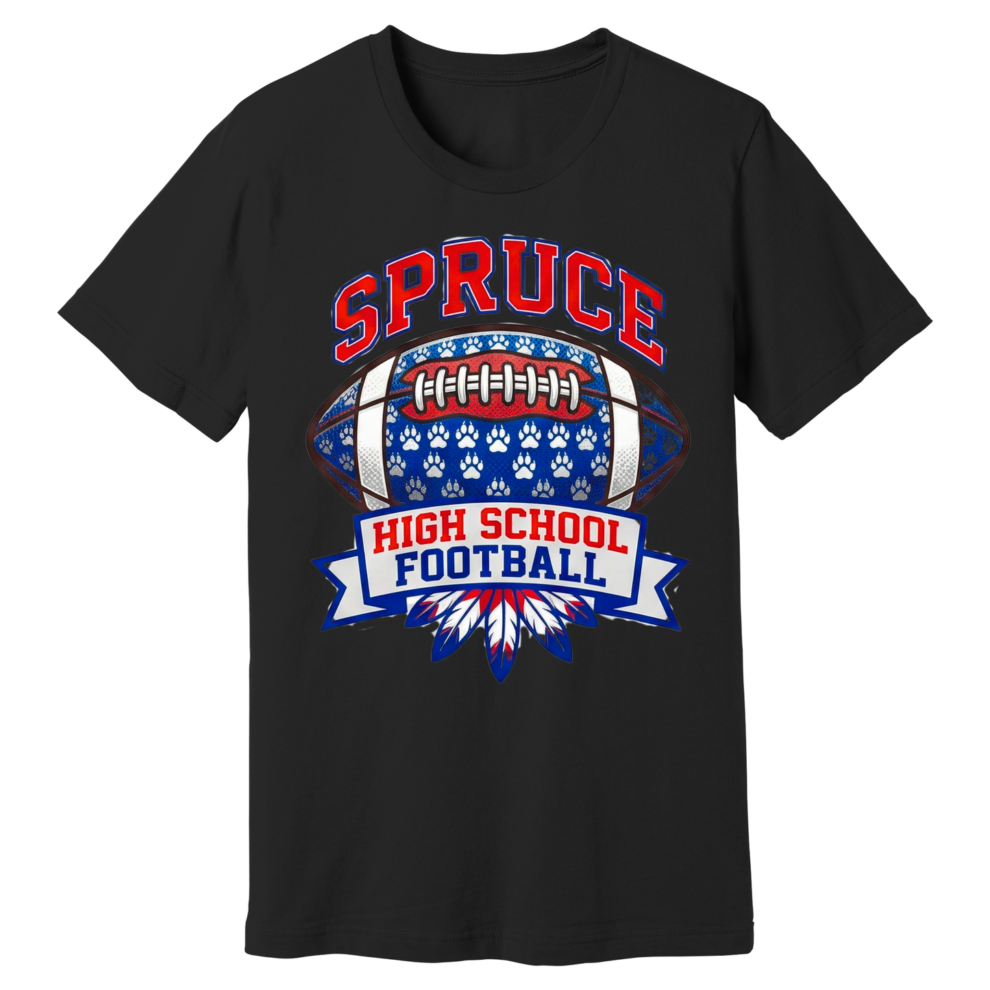 Dallas Spruce Football - Paws Up