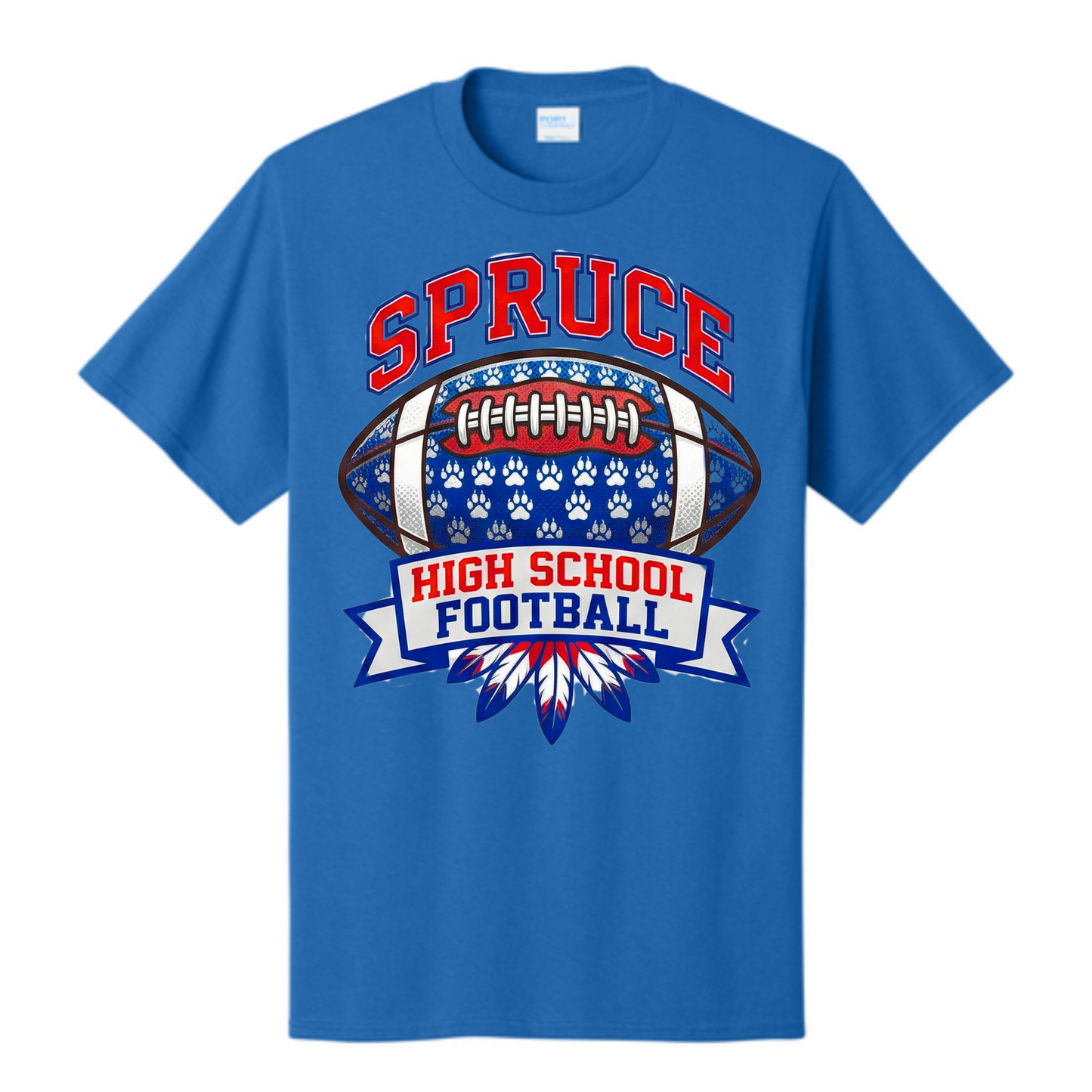 Dallas Spruce Football - Paws Up