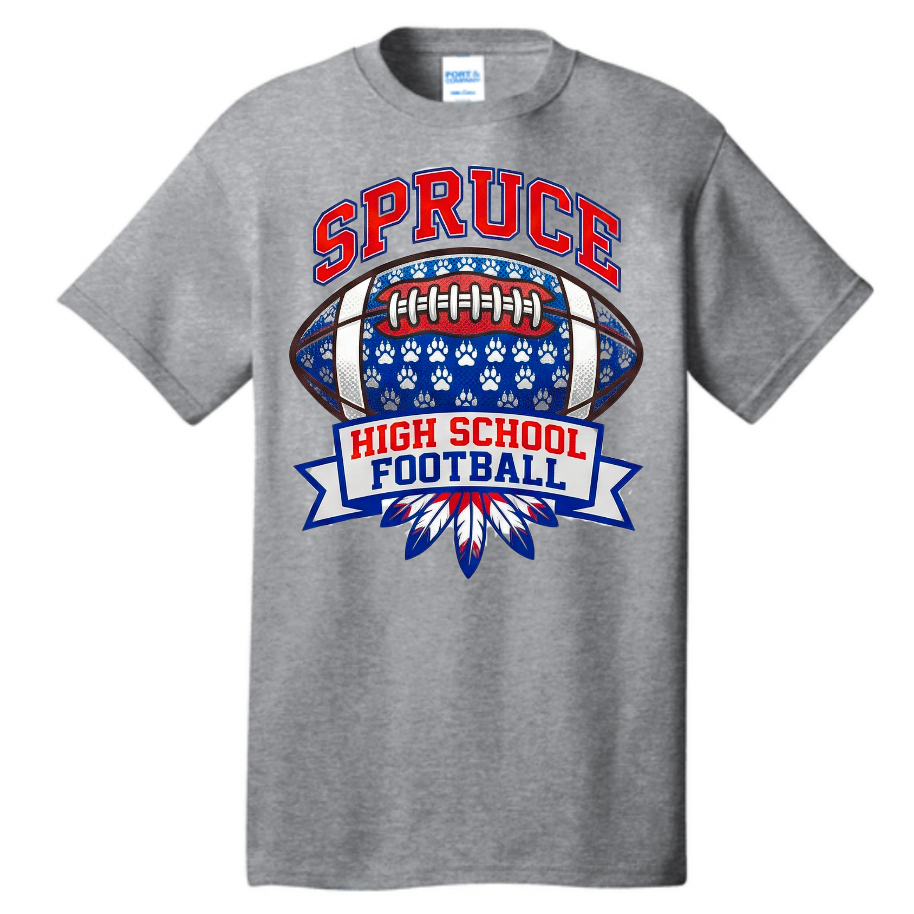 Dallas Spruce Football - Paws Up
