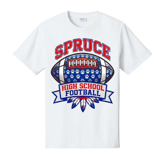 Dallas Spruce Football - Paws Up