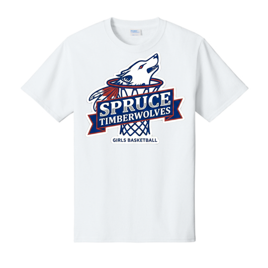 Dallas Spruce Girls Basketball - Nothing But Net Tee