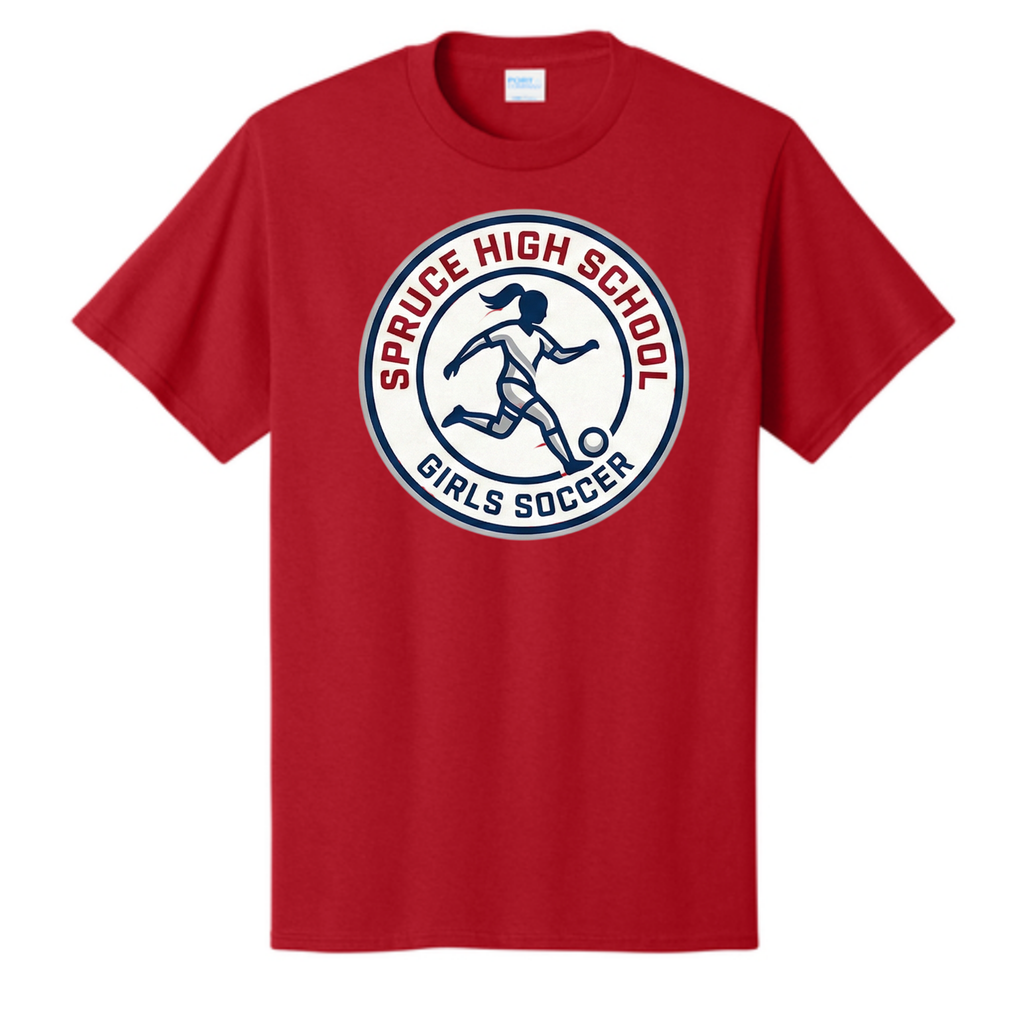 Dallas Spruce Girls Soccer - Spruce Striker Tee