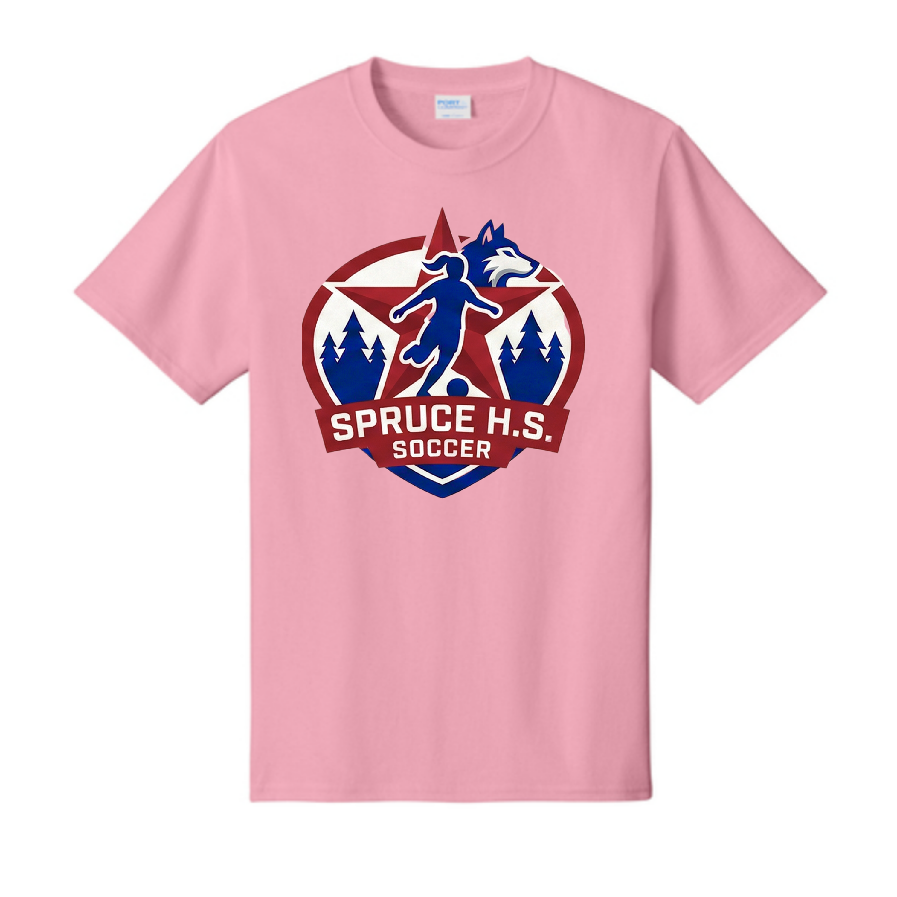 Dallas Spruce Girls Soccer - Wolf Star Tee