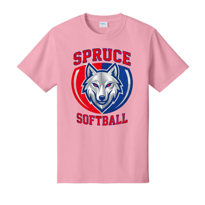 Dallas Spruce Softball - Wolves UP Tee