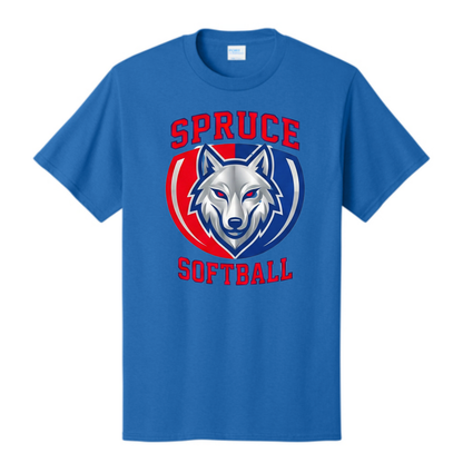 Dallas Spruce Softball - Wolves UP Tee