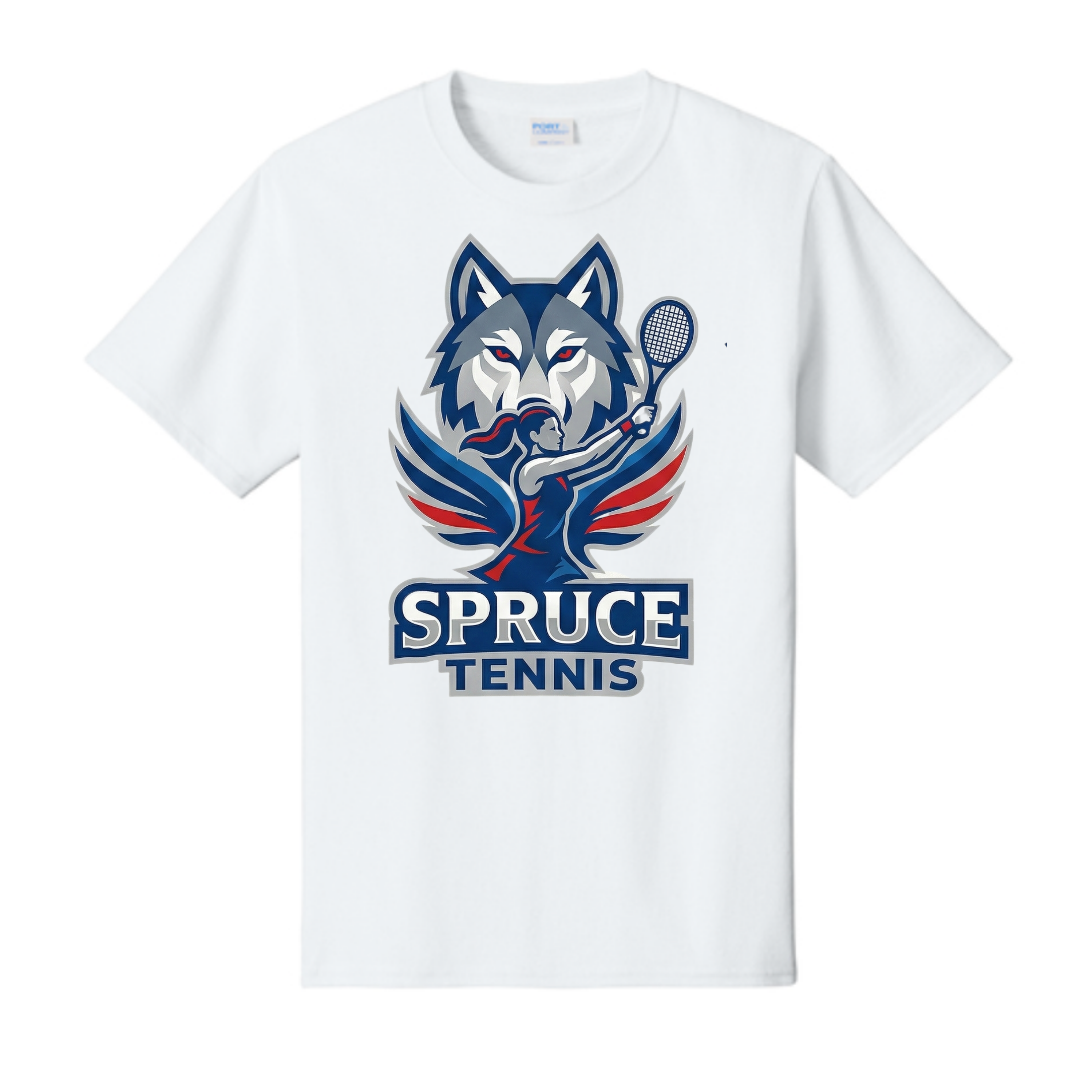 Dallas Spruce Girls Tennis - Ace 4 Spruce Tee