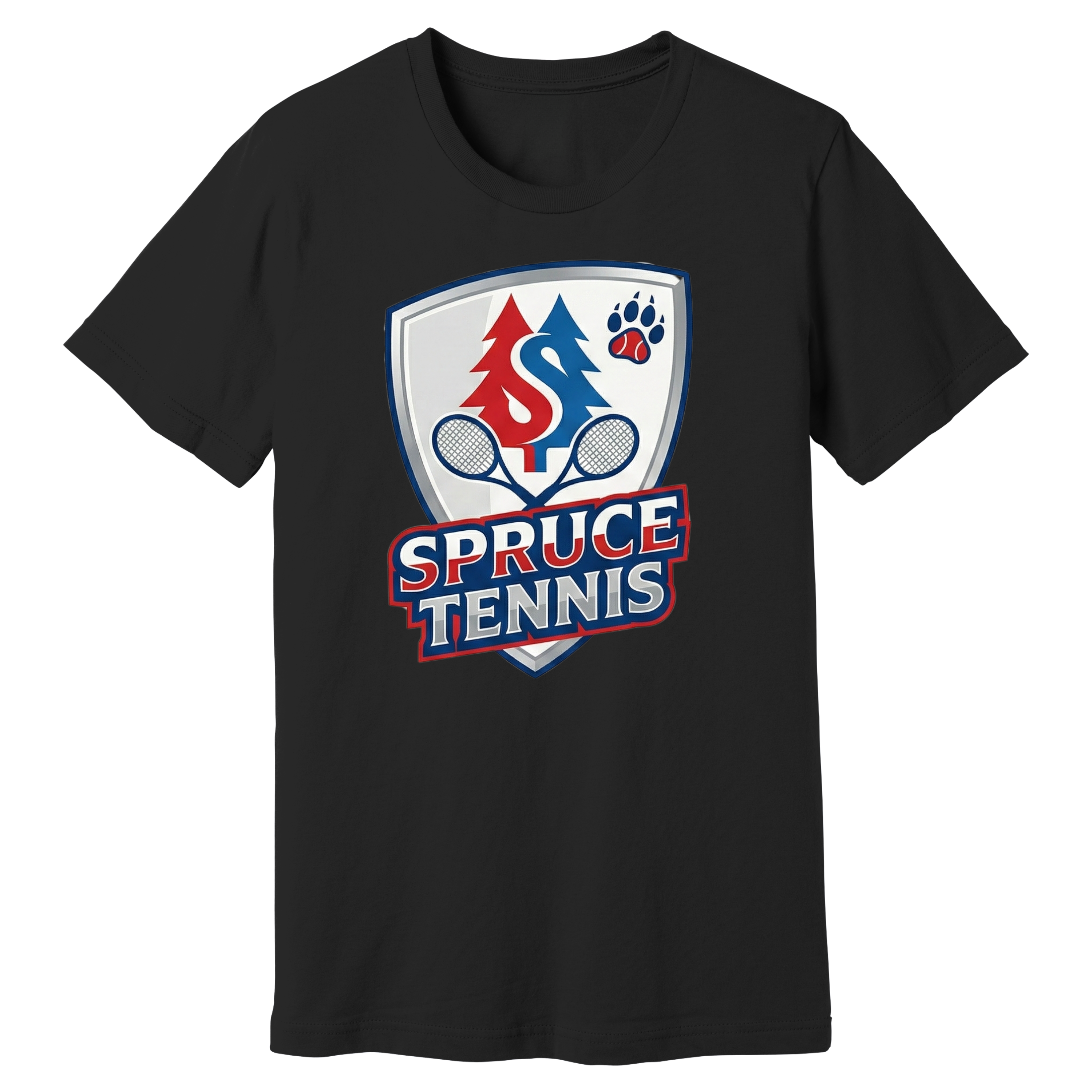 Dallas Spruce Tennis - Baseline Badge Tee