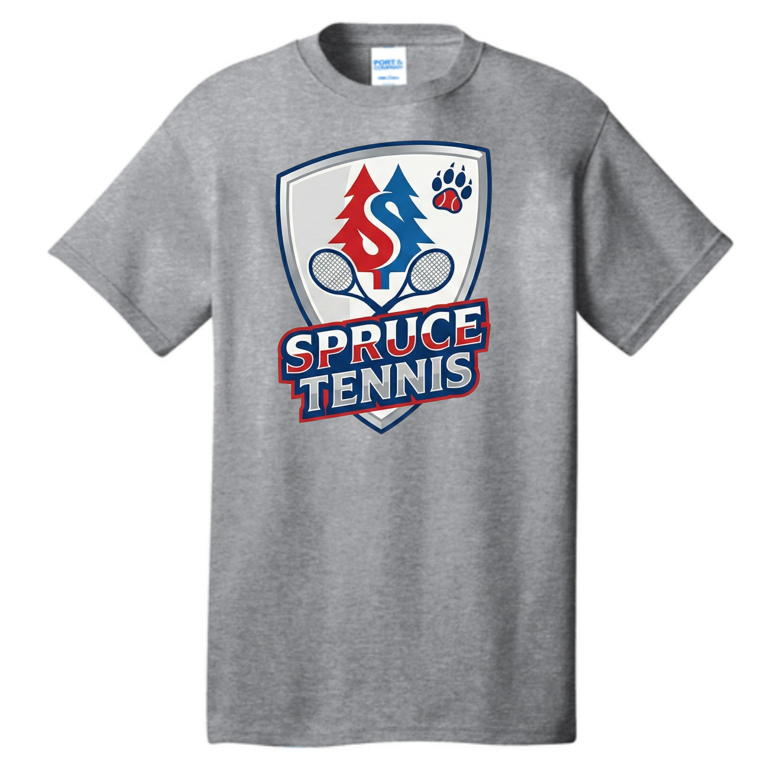 Dallas Spruce Tennis - Baseline Badge Tee
