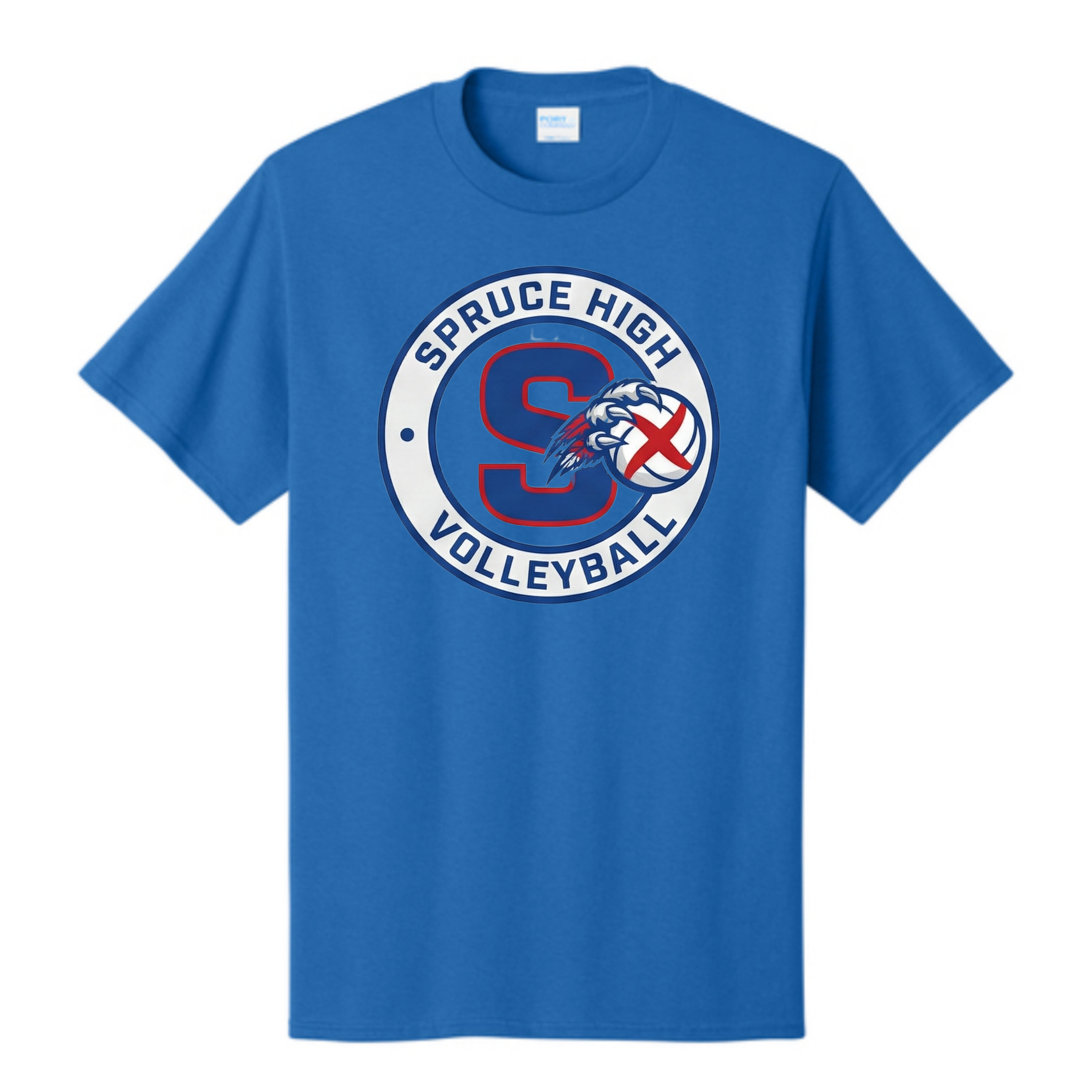 Dallas Spruce Volleyball - Timberwolves Ball Tshirt