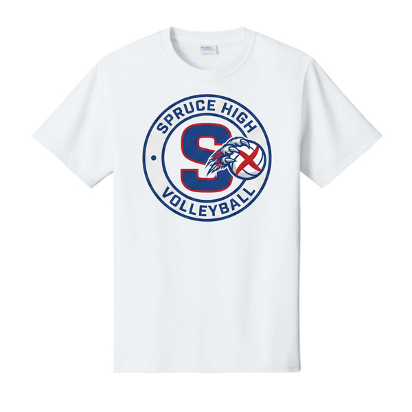 Dallas Spruce Volleyball - Timberwolves Ball Tshirt