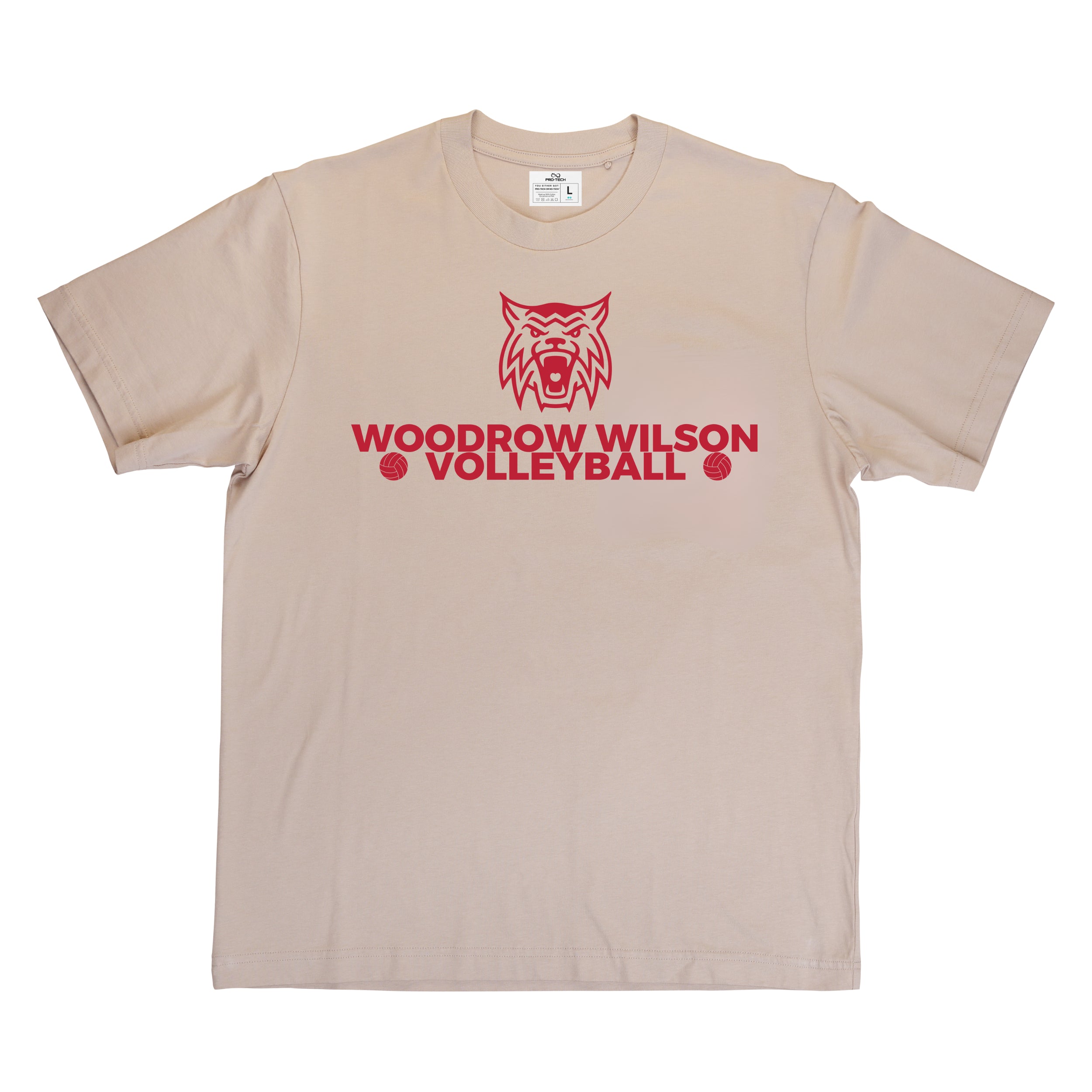 Woodrow Wilson Volleyball - BIG CAT - T-Shirt
