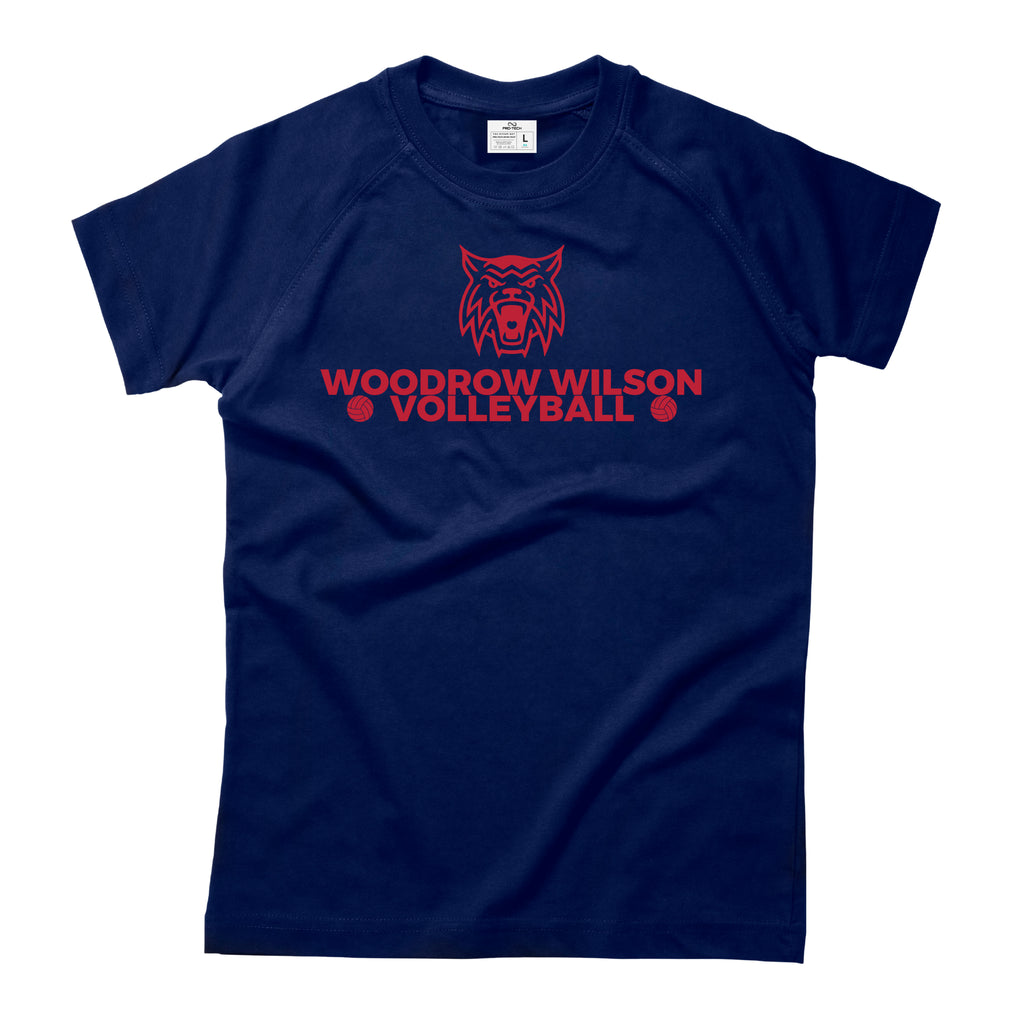 Woodrow Wilson Volleyball - BIG CAT - T-Shirt