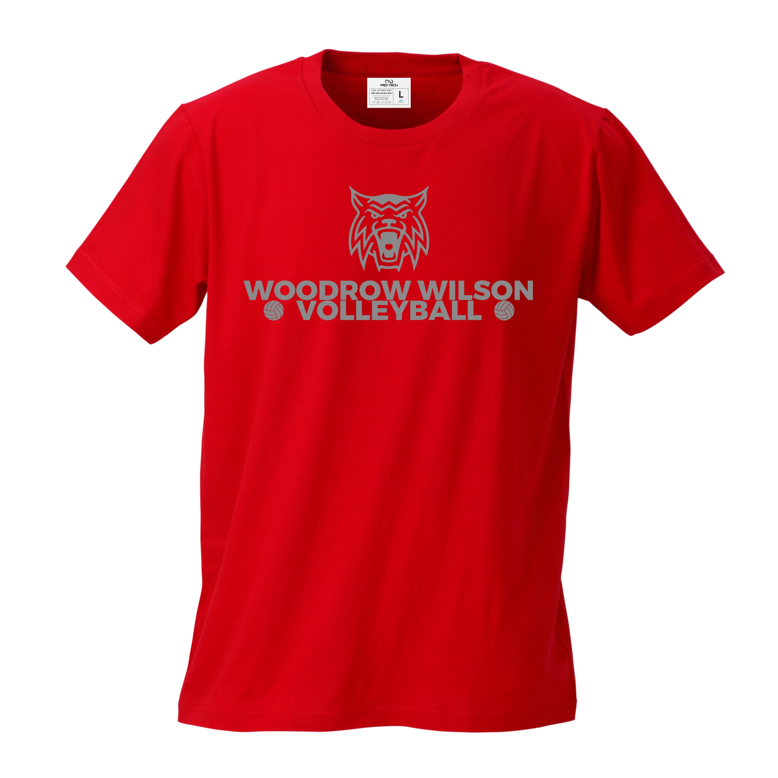 Woodrow Wilson Volleyball - BIG CAT - T-Shirt