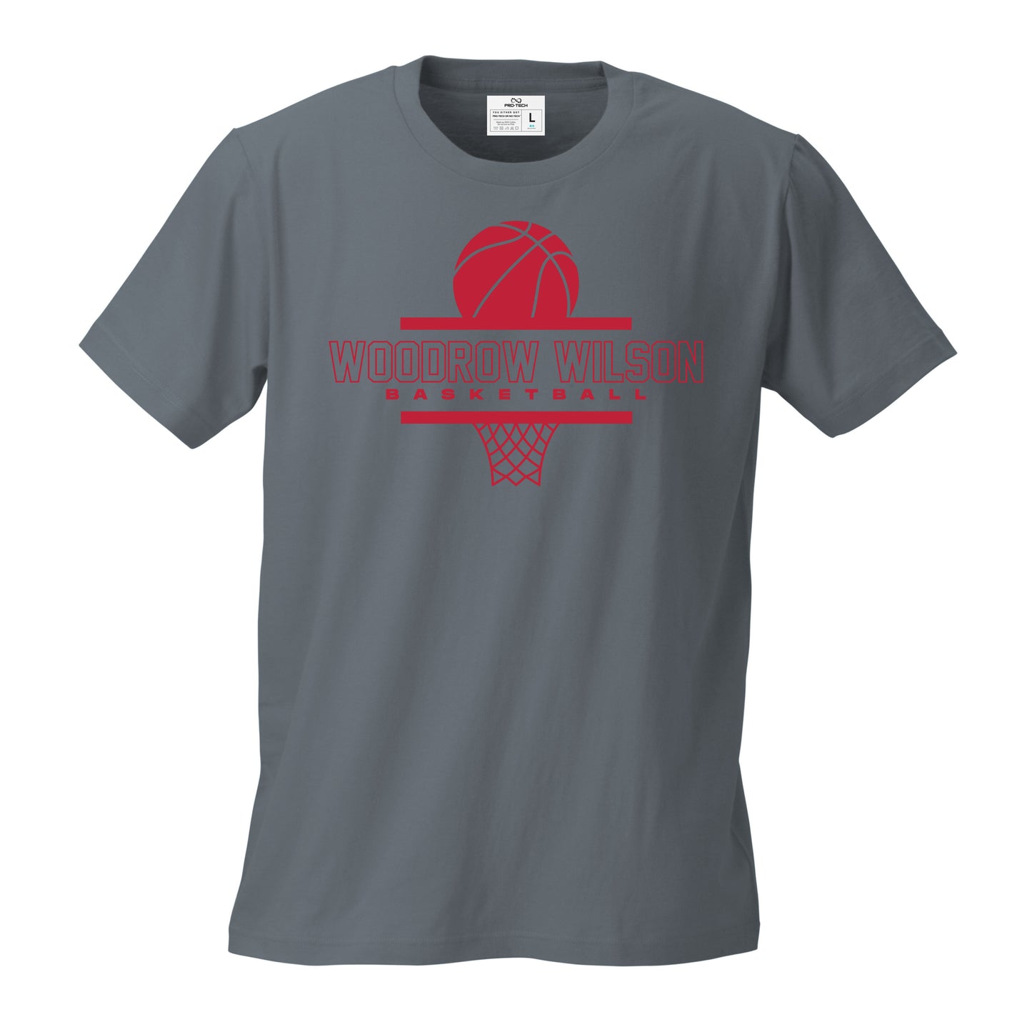 Woodrow Wilson Basketball - ONE BALL T-Shirt