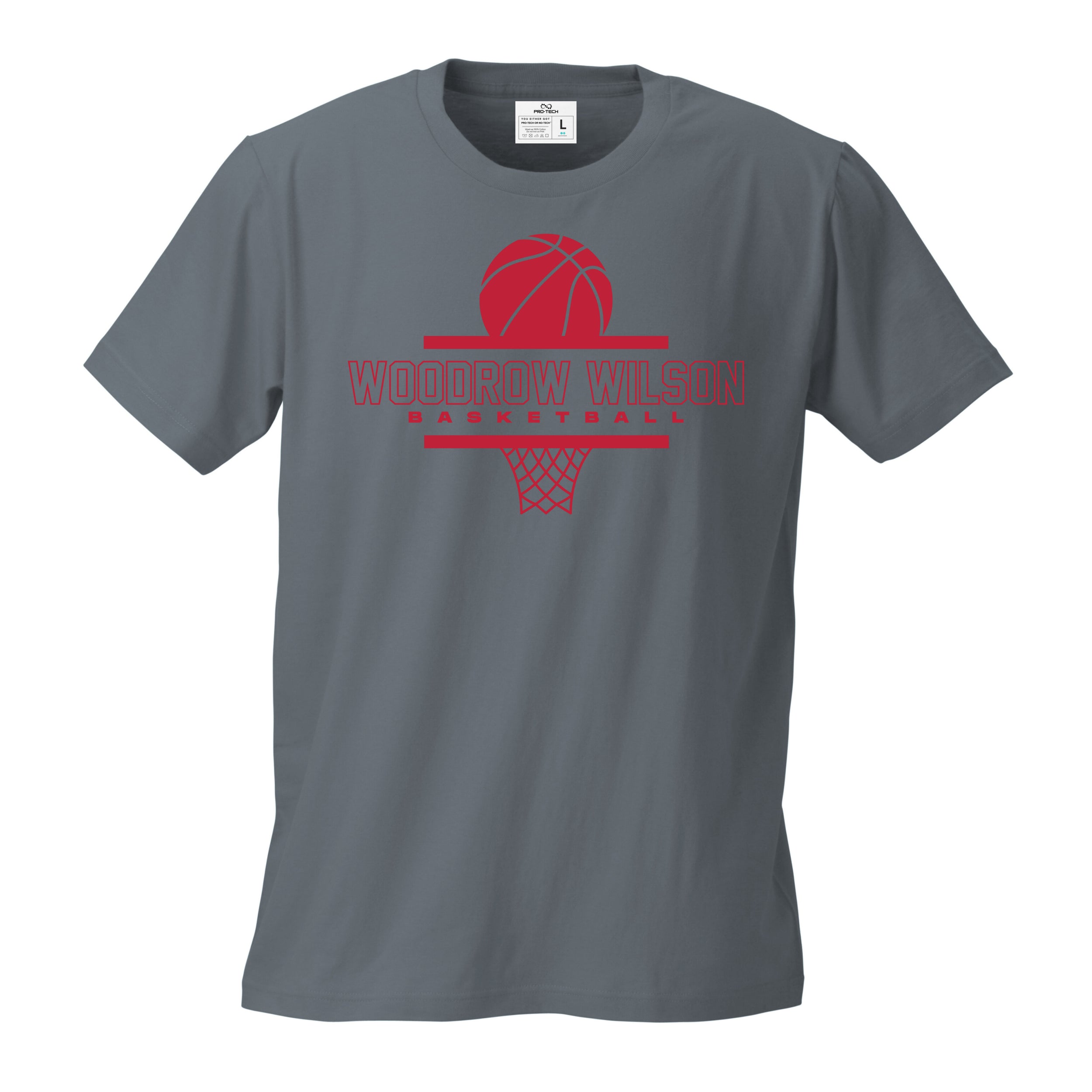 Woodrow Wilson Basketball - ONE BALL T-Shirt